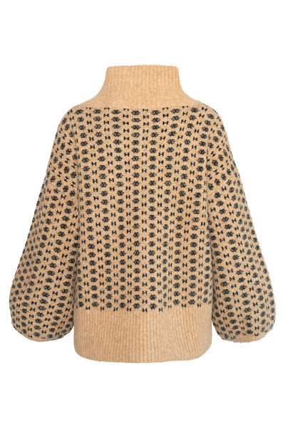 LOGO Sweater 6500 Beige - 2530120301 Thumbnail