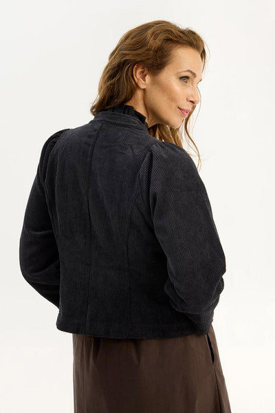 Ivy jacket SORT - 16902 Thumbnail