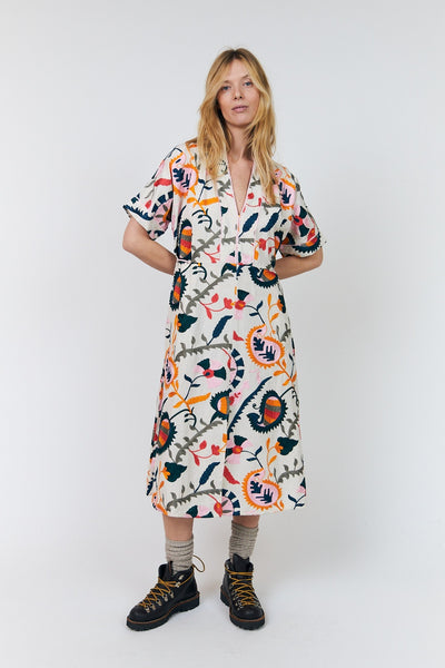 JamieLL Maxi Dress 3/4 70 Multi - 26445-3006 Thumbnail