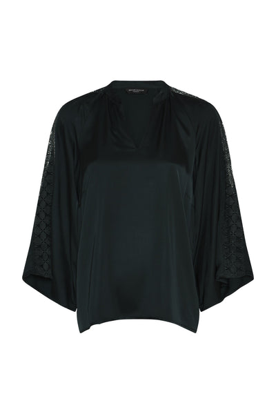 WeckiaBBWicki blouse Dark green - BBW5093 Thumbnail