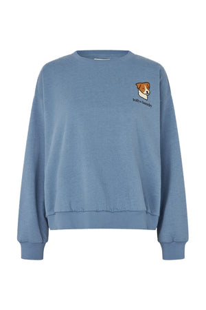 Sydneyll Dog Sweatshirt Ls 24 Blue Melange - 26460-1045