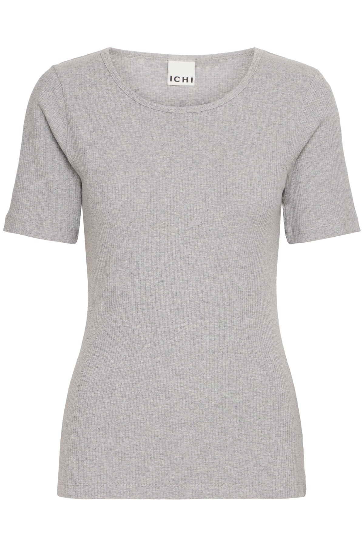 IHPALMER RIB SS Grey Melange - 20120343