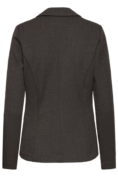IHKATE JACQUARD BL4 BLACK BROWN HERRINGBONE - 20121600 Thumbnail