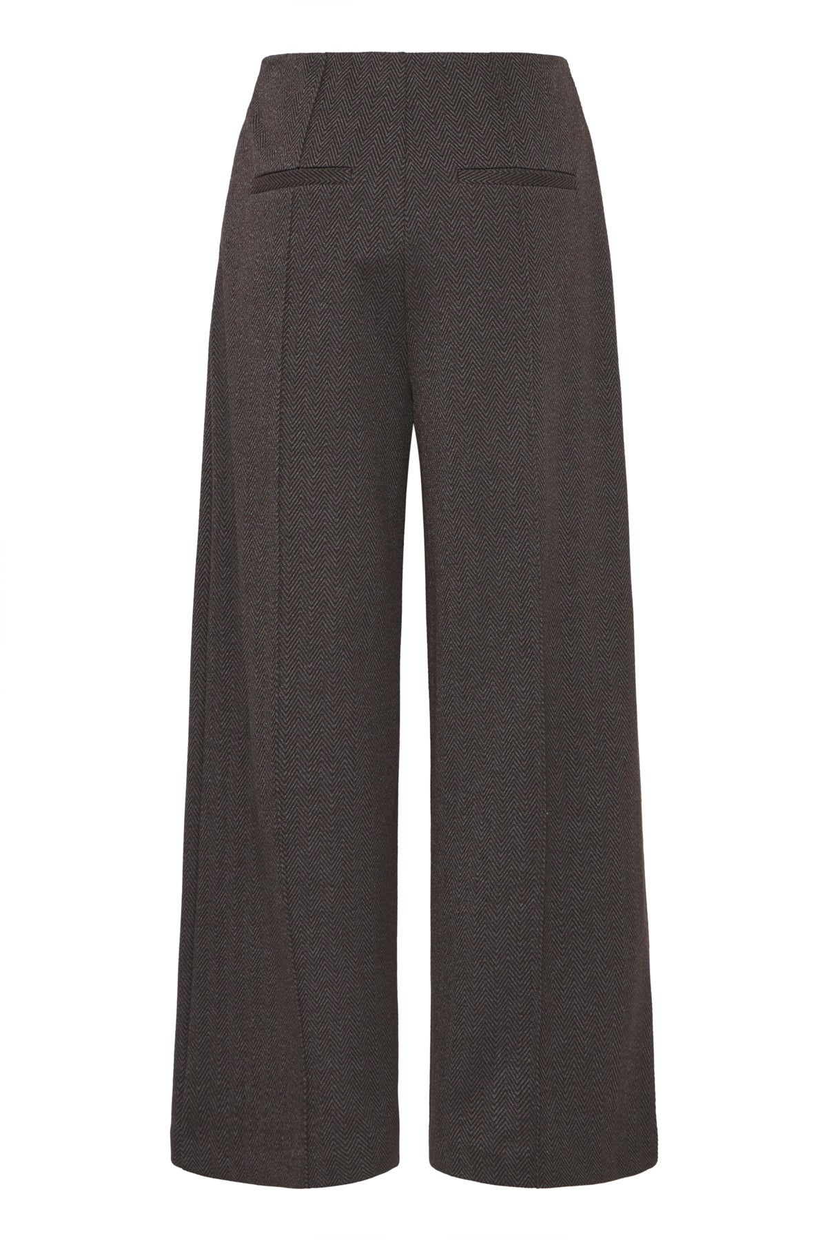 IHKATE JACQUARD PA9 BLACK BROWN HERRINGBONE - 20121602