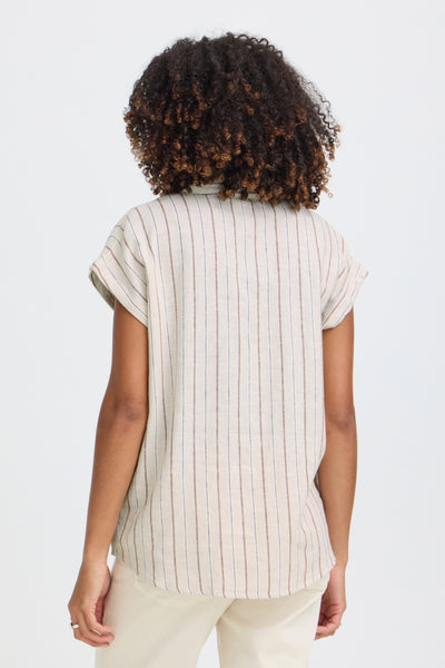 IHLINNO SH3 BROWN STRIPE - 900005560 - 20122922 Thumbnail