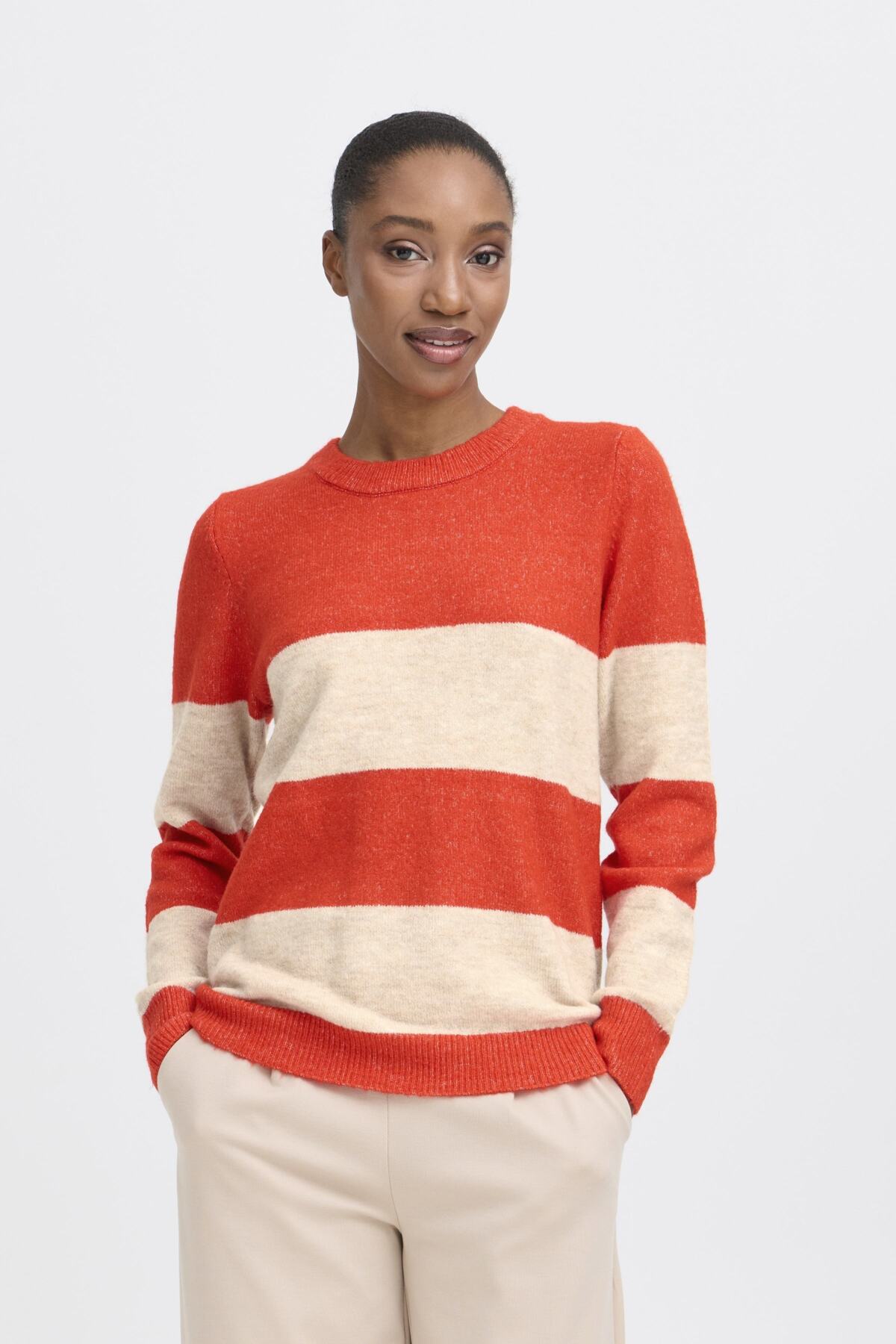 IHEDEEN LS FIERY RED STRIPE - 20124080