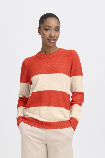 IHEDEEN LS FIERY RED STRIPE - 20124080 Thumbnail