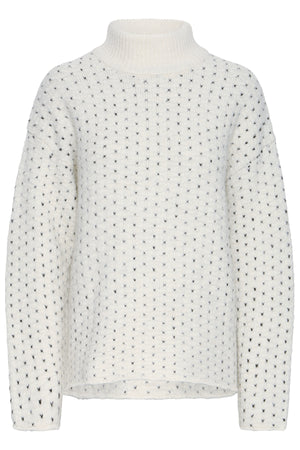 IHKAMARA LS19 CLOUD DANCER W BLACK DOT - 20124488