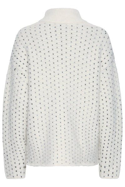 IHKAMARA LS19 CLOUD DANCER W BLACK DOT - 20124488 Thumbnail