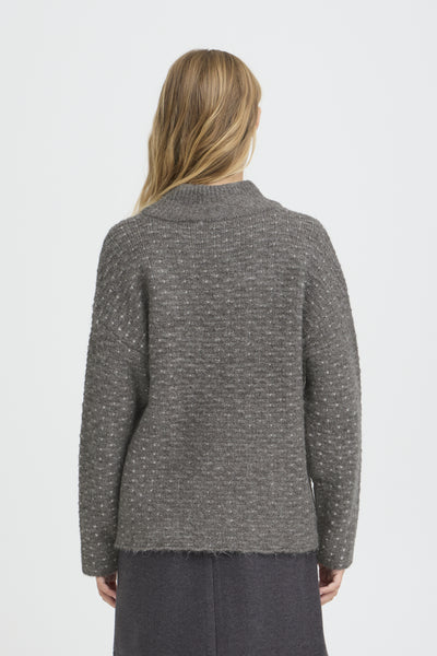 IHKAMARA LS19 DARK GREY MLG W WHITE DOT - 20124488 Thumbnail