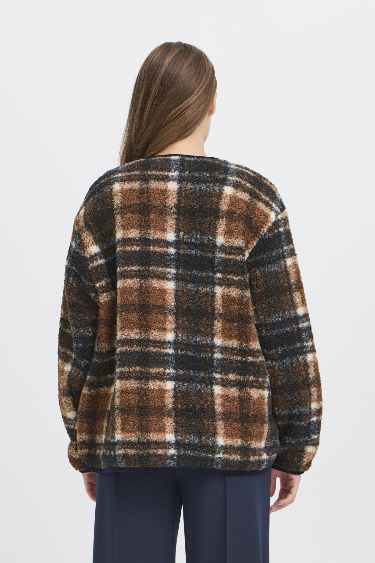 IHKOLIRA JA Dark Navy Check - 20124496