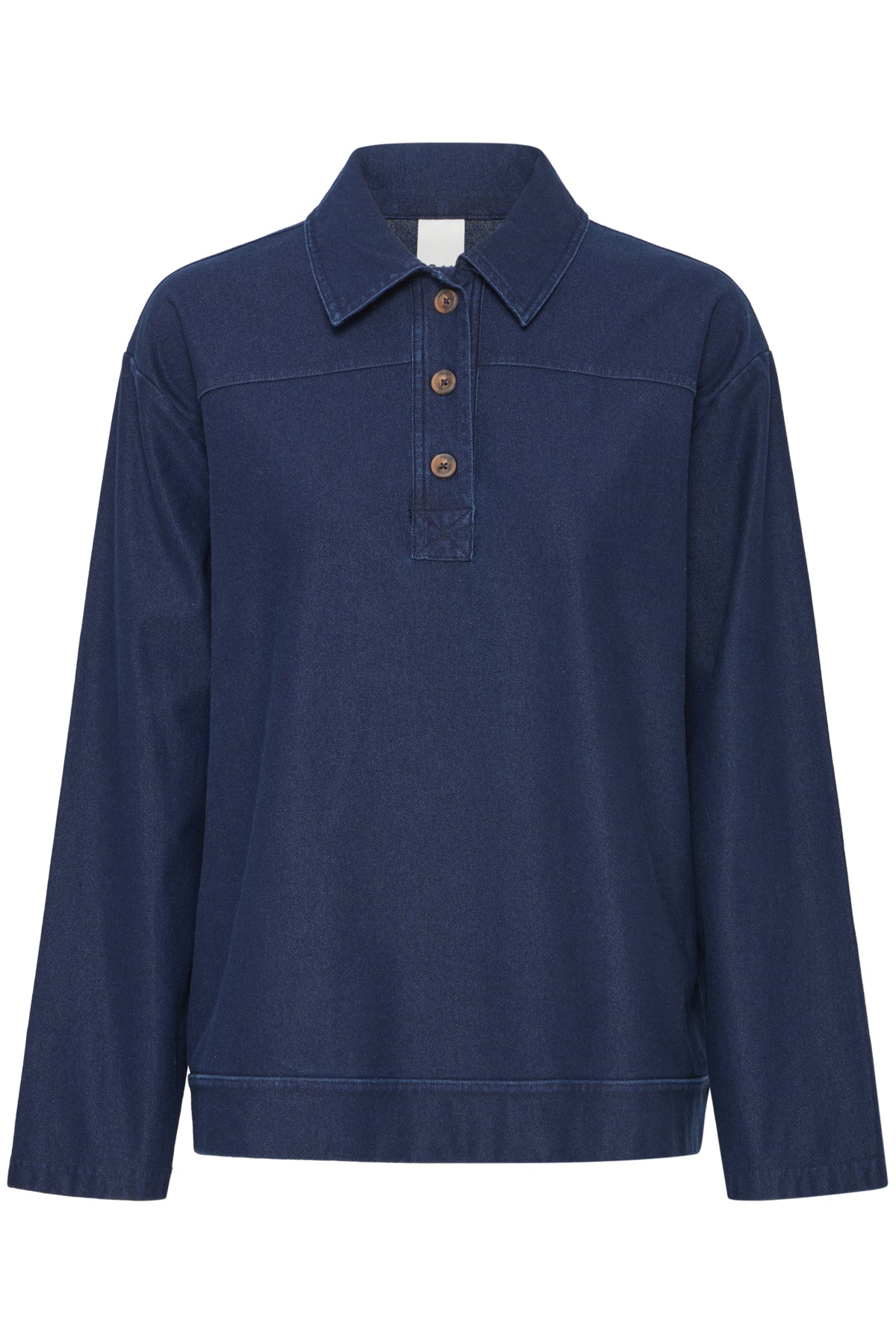 IHKATE DENIM LS DARK BLUE - 20124529