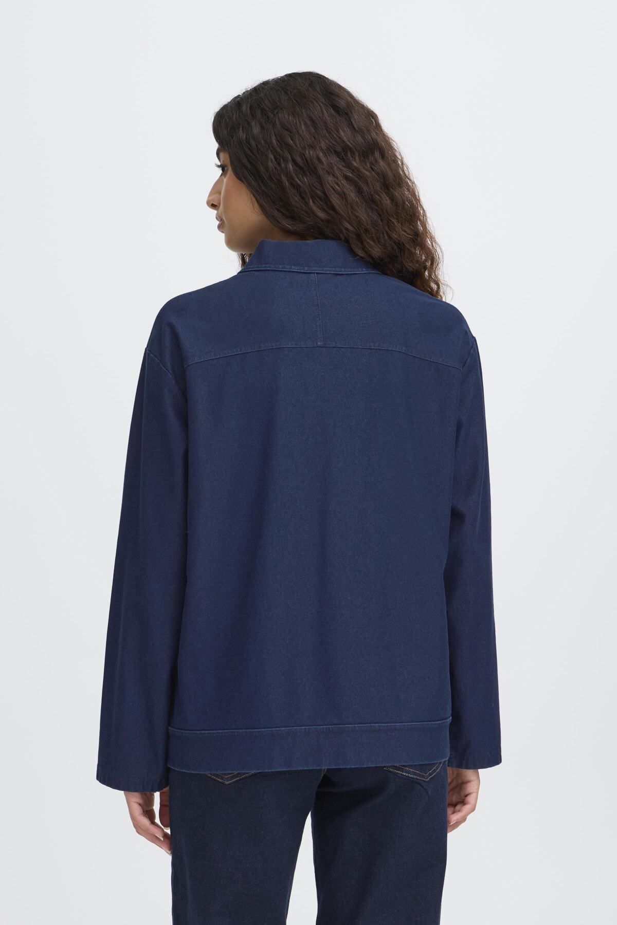 IHKATE DENIM LS DARK BLUE - 20124529