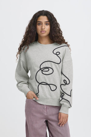 IHKASURA SW2 GREY MLG / BLACK - 20124585