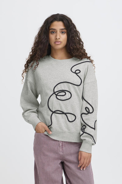 IHKASURA SW2 GREY MLG / BLACK - 20124585 Thumbnail