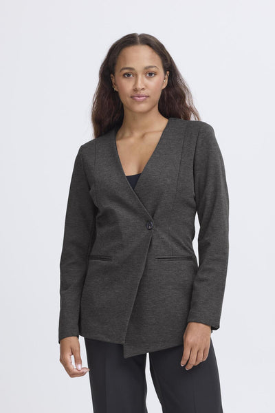 IHKATE SUS TREND BL Dark grey melange - 20124659 Thumbnail