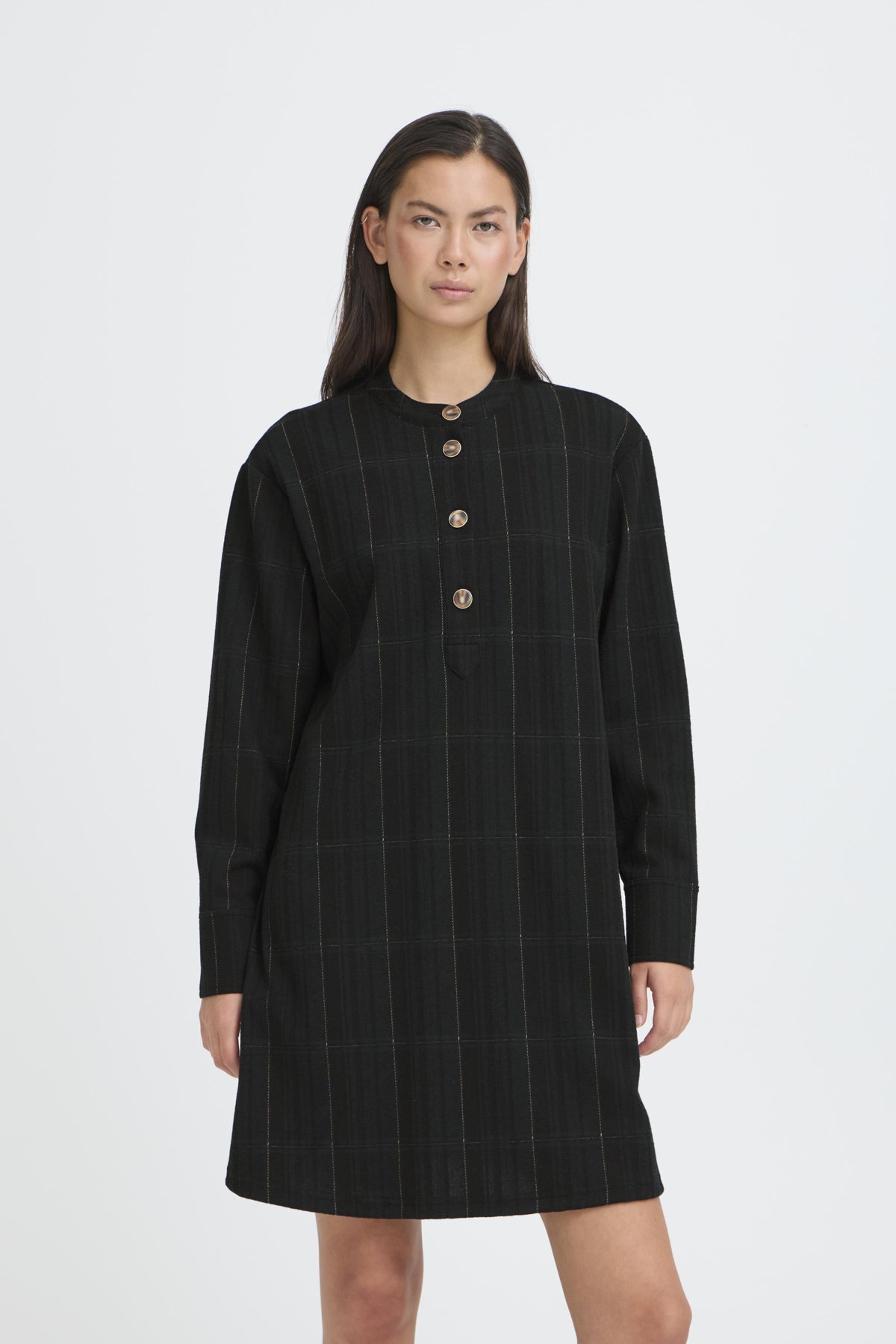 IHKATE WOOLLEY DR BLACK/GREEN CHECK - 20124670