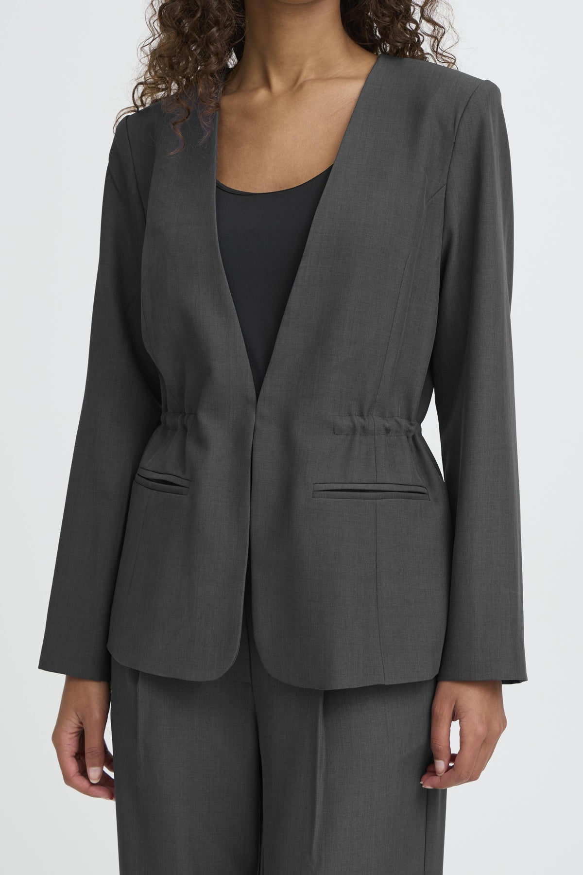 IHFAVA BL Dark grey melange - 200319 - 20124712