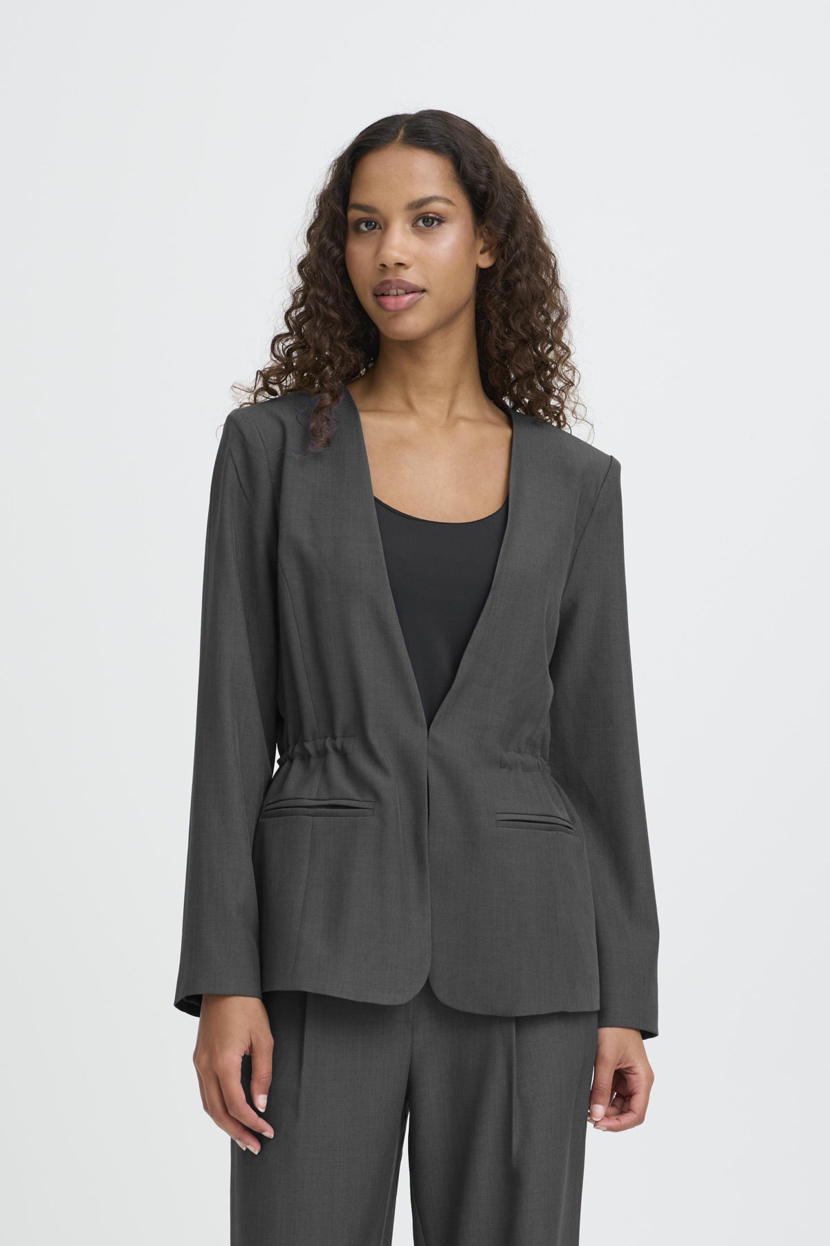 IHFAVA BL Dark grey melange - 200319 - 20124712