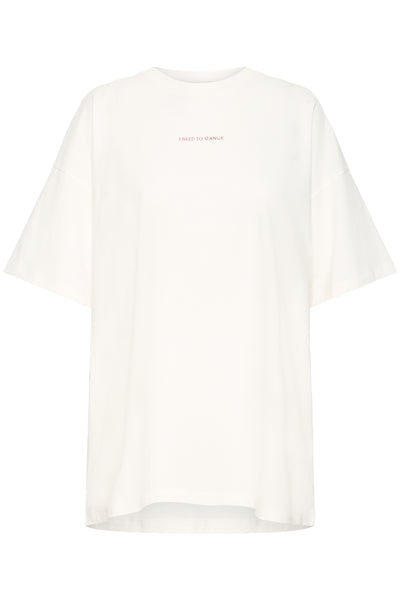 IHKAMILLE OVERSIZE SS2 CLOUD DANCER / RED - 900002996 - 20124968 Thumbnail