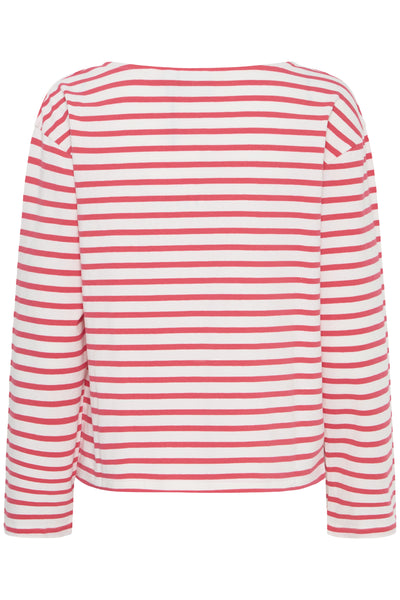 IHMIRA BOATNECK LS2 TEABERRY / CLOUD DANCER - 9000 - 20125011 Thumbnail