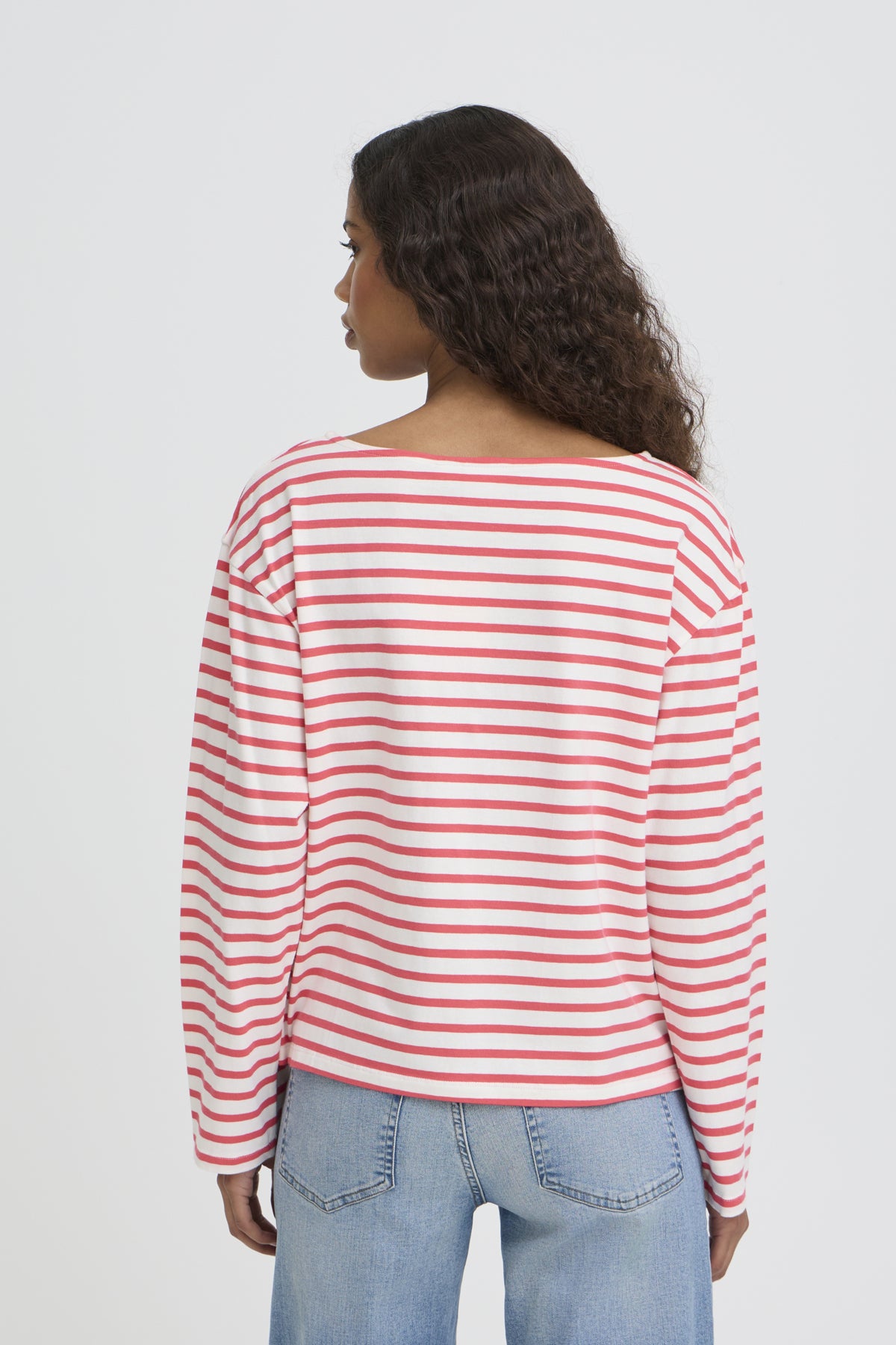IHMIRA BOATNECK LS2 TEABERRY / CLOUD DANCER - 9000 - 20125011