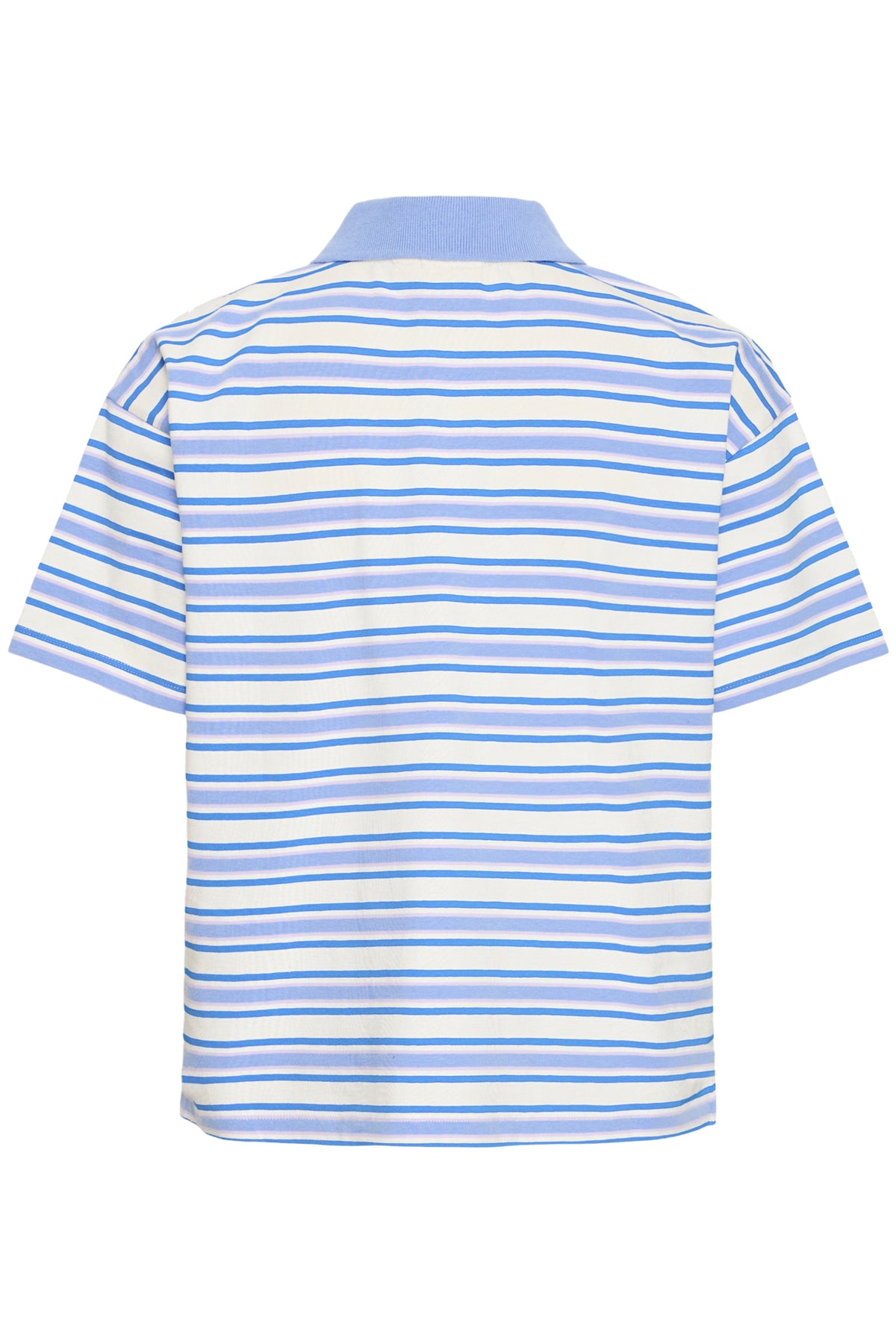 IHMIRA POLO SS BLUE MULTI STRIPE - 900003454 - 20125016