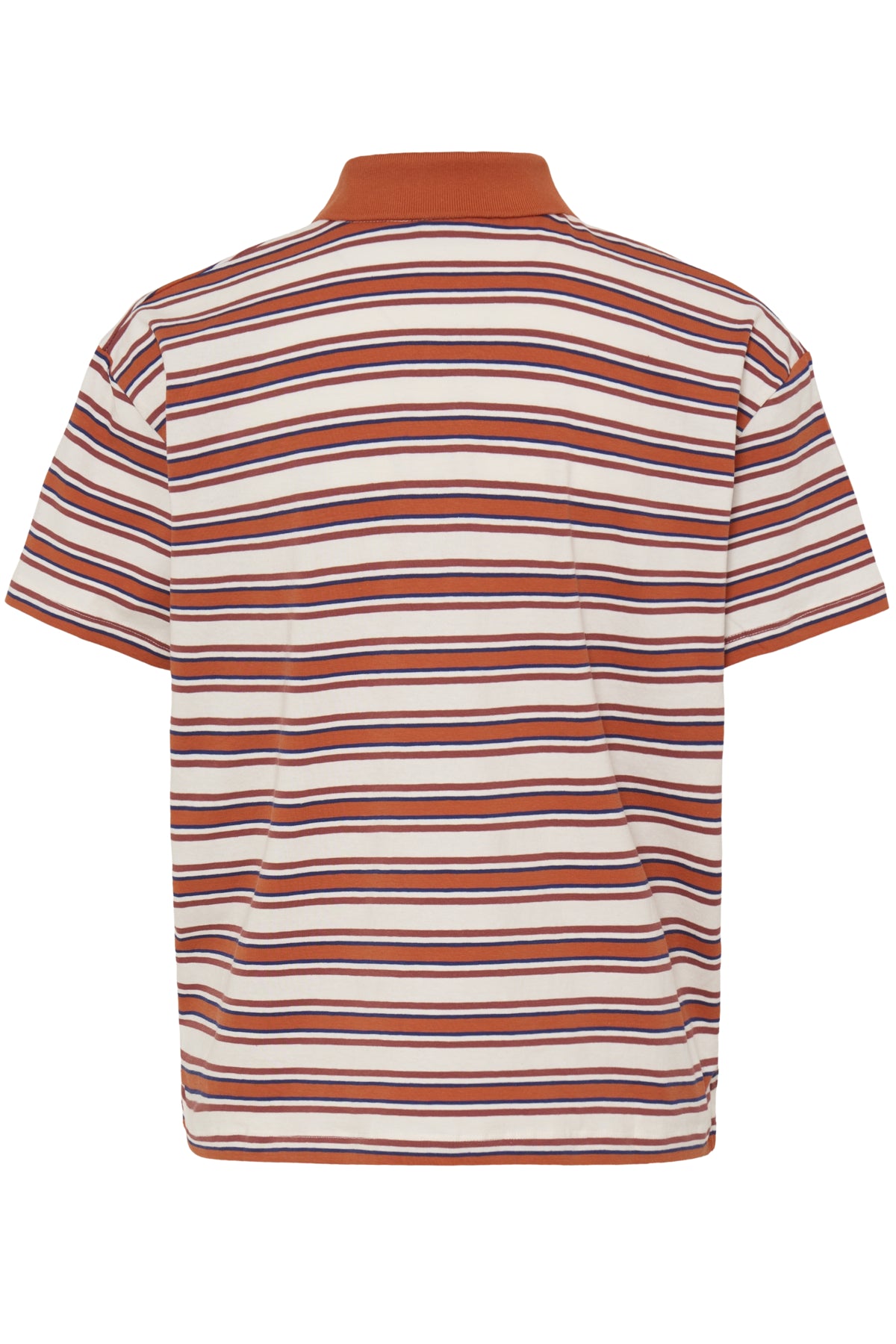IHMIRA POLO SS RED MULTI STRIPE - 900003455 - 20125016