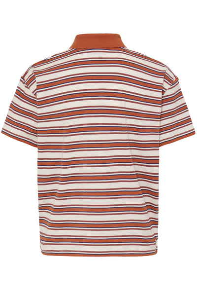 IHMIRA POLO SS RED MULTI STRIPE - 900003455 - 20125016 Thumbnail