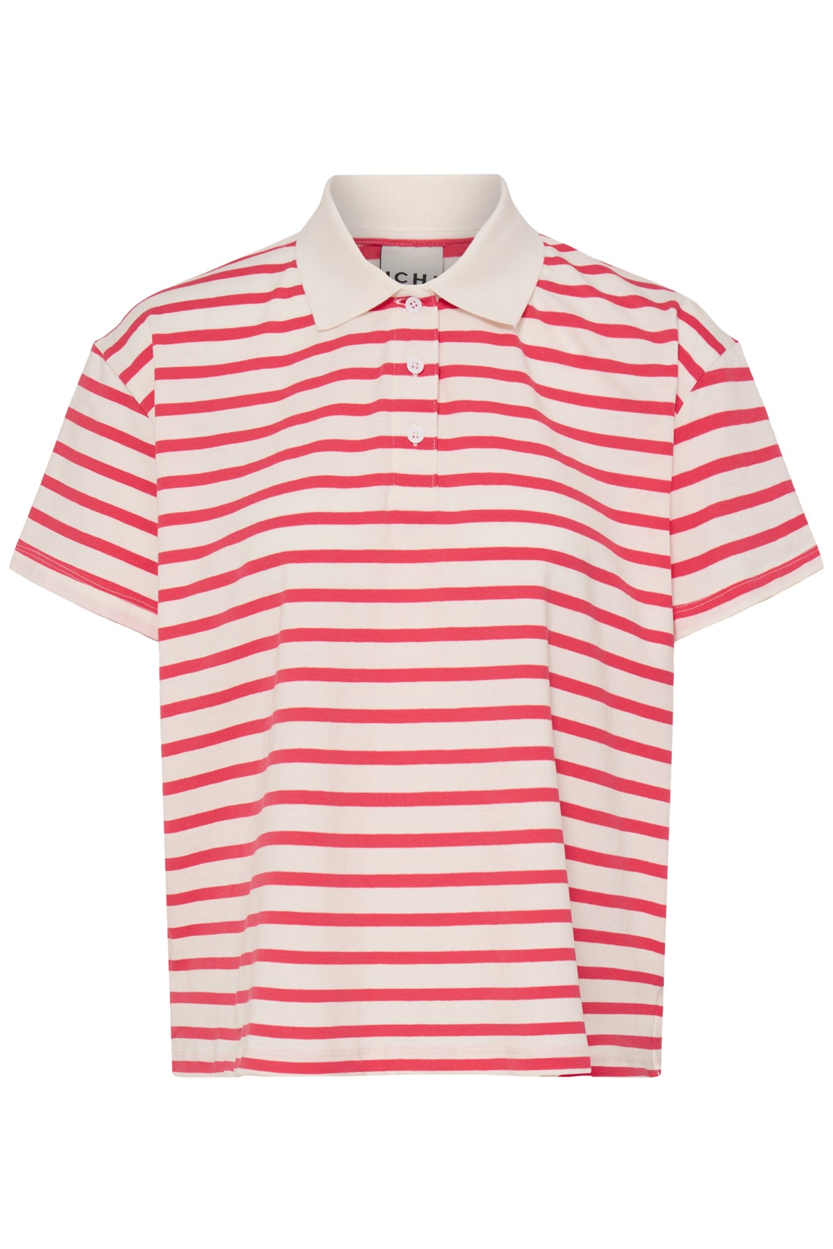IHMIRA POLO SS TEABERRY / CLOUD DANCER - 9000 - 20125016