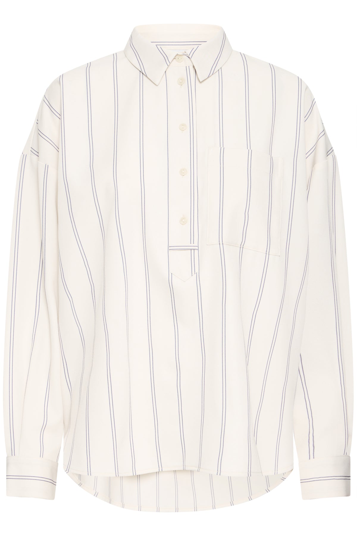 IHNAMIA LS BIRCH W. BLUE STRIPE - 9000031 - 20125023