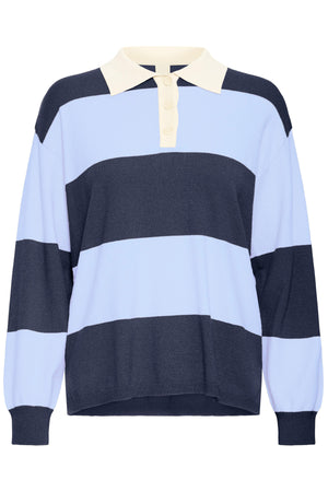 IHBOSTON LS14 BLUE COMB POLO - 900004264 - 20125135