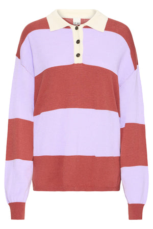 IHBOSTON LS14 PURPLE ROSE COMB POLO - 900004 - 20125135