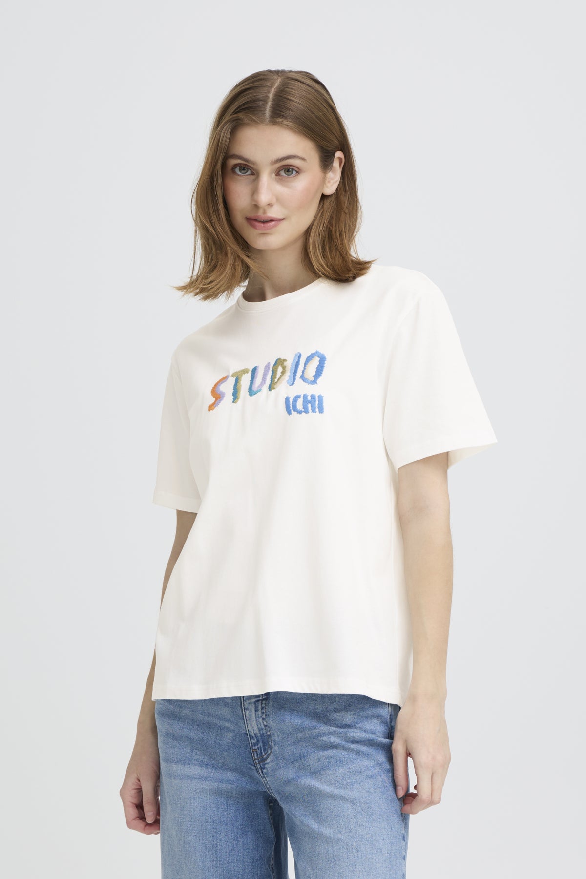 IHRUBBY SS2 CLOUD DANCER/MULTI - 900004059 - 20125171