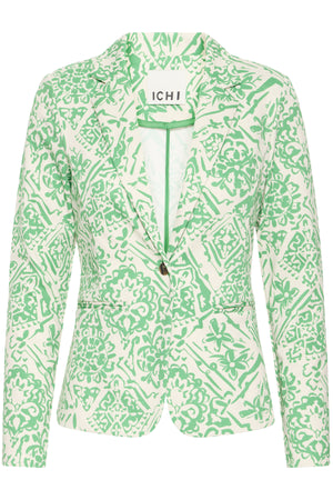 IHKATE PRINT BL29 KELLY GREEN GRAPHIC PATCHWORK - 20125220