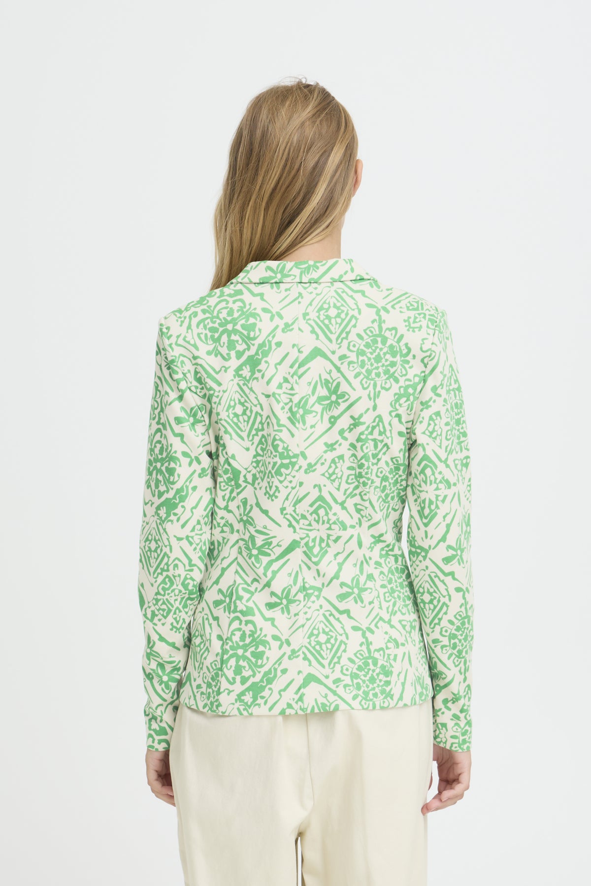 IHKATE PRINT BL29 KELLY GREEN GRAPHIC PATCHWORK - 20125220