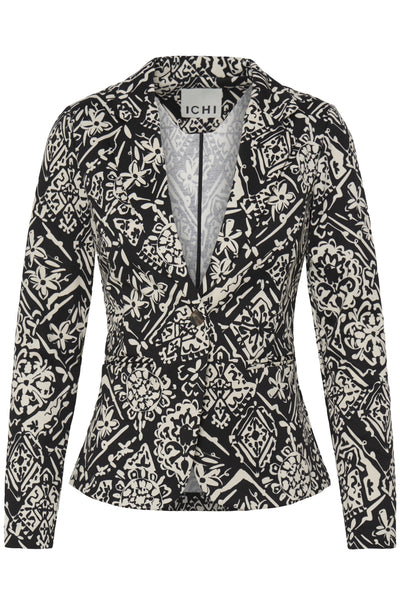 IHKATE PRINT BL29 BLACK GRAPHIC PATCHWORK - 9000 - 20125220 Thumbnail