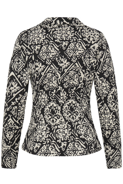 IHKATE PRINT BL29 BLACK GRAPHIC PATCHWORK - 9000 - 20125220 Thumbnail
