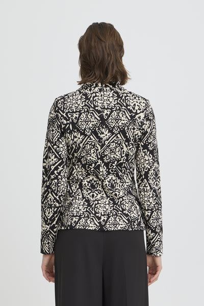 IHKATE PRINT BL29 BLACK GRAPHIC PATCHWORK - 9000 - 20125220 Thumbnail