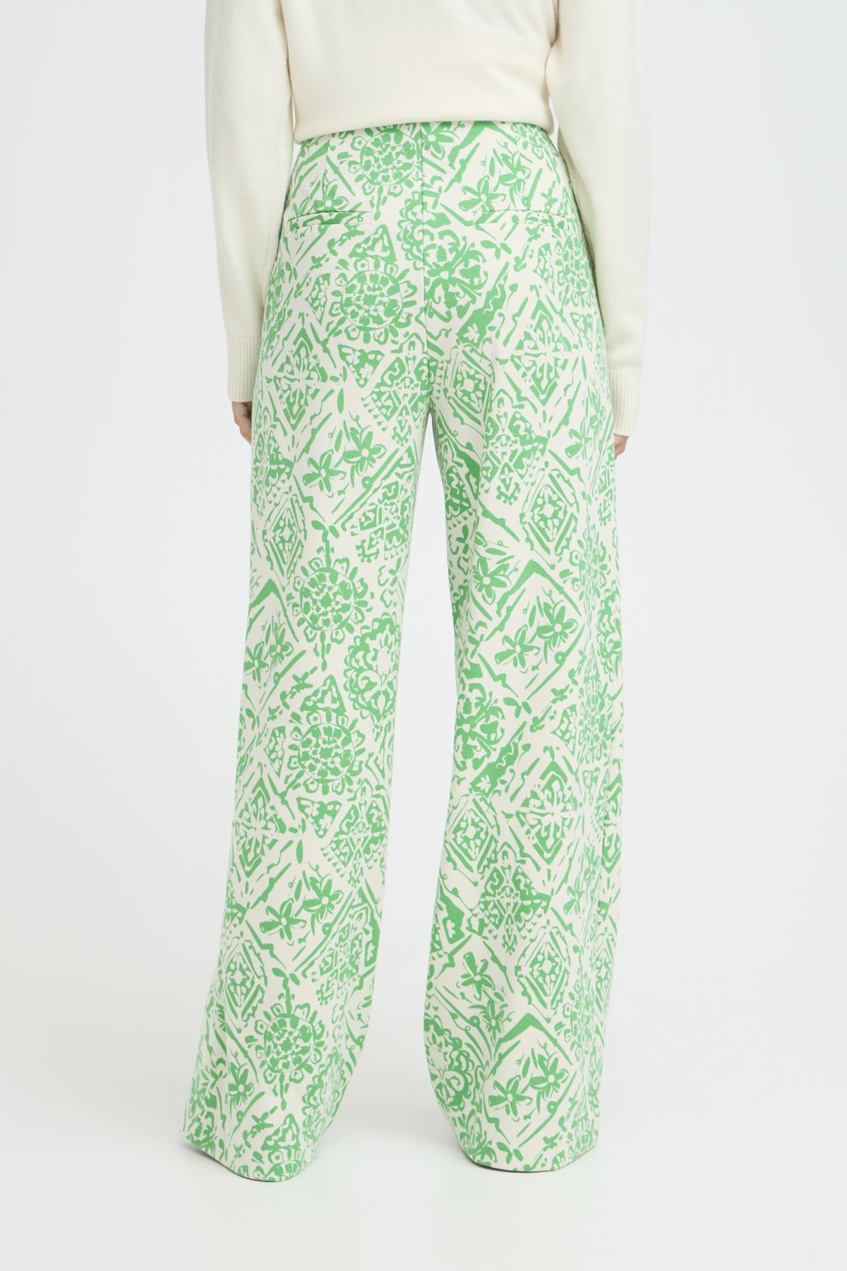 IHKATE PRINT PA38 KELLY GREEN GRAPHIC PATCHWORK - 20125222