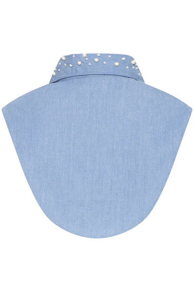 IAANINE COLLAR Faded Denim - 174021 - 20125389 Thumbnail