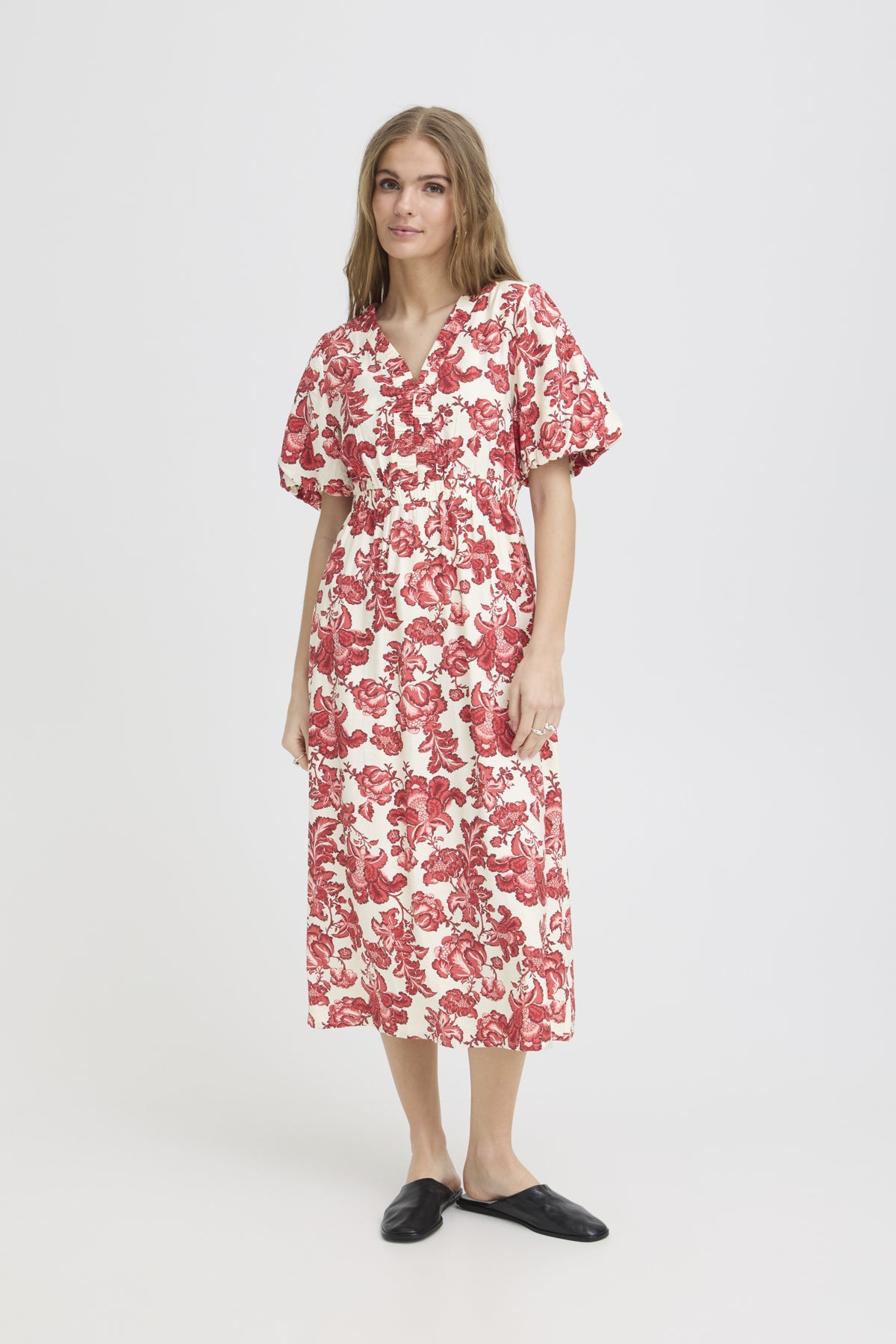 IHGILVIS DR RED FLORAL PRINT - 900005874 - 20125553