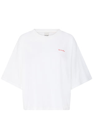 IHNICA SS3 CLOUD DANCER / FIERY RED - 900 - 20125598