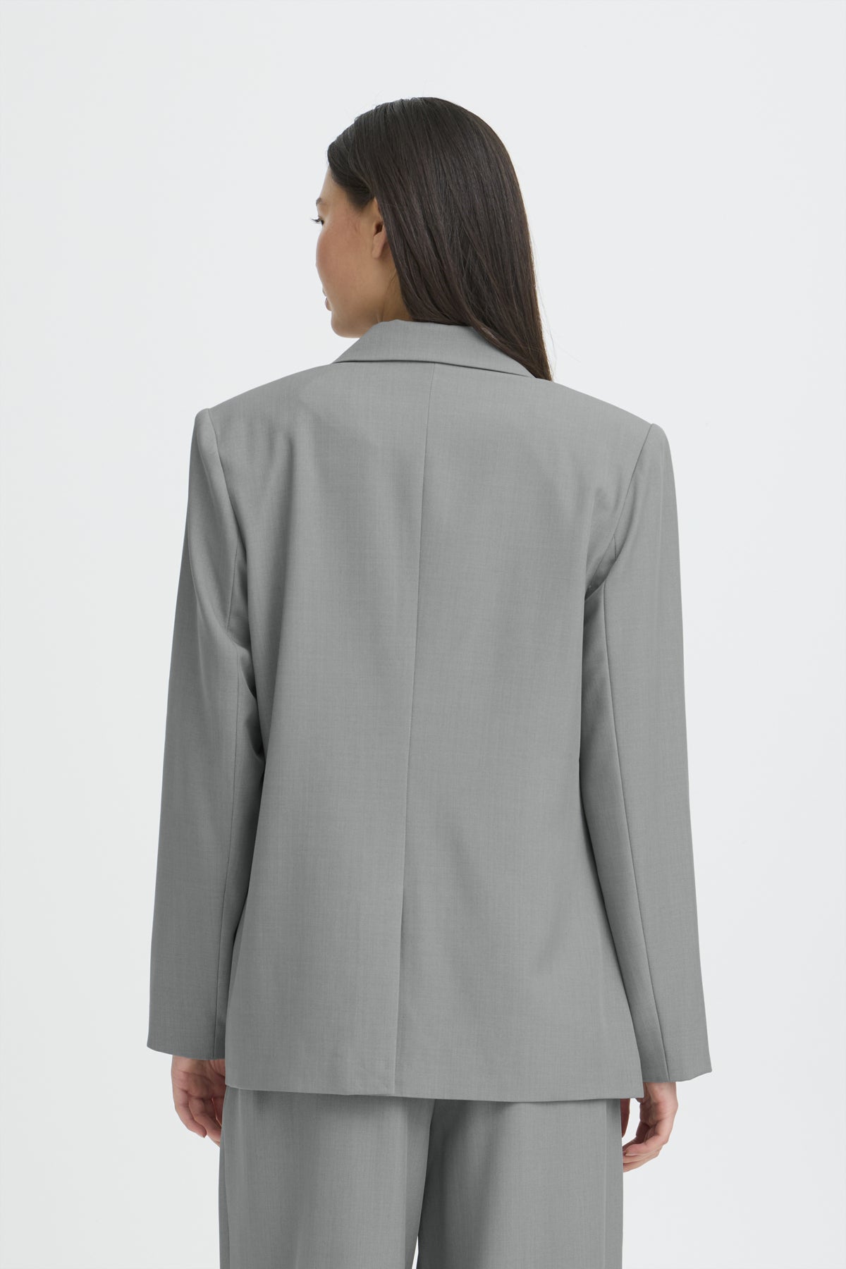 IHFAVA LONG BL Grey melange - 200318 - 20125676