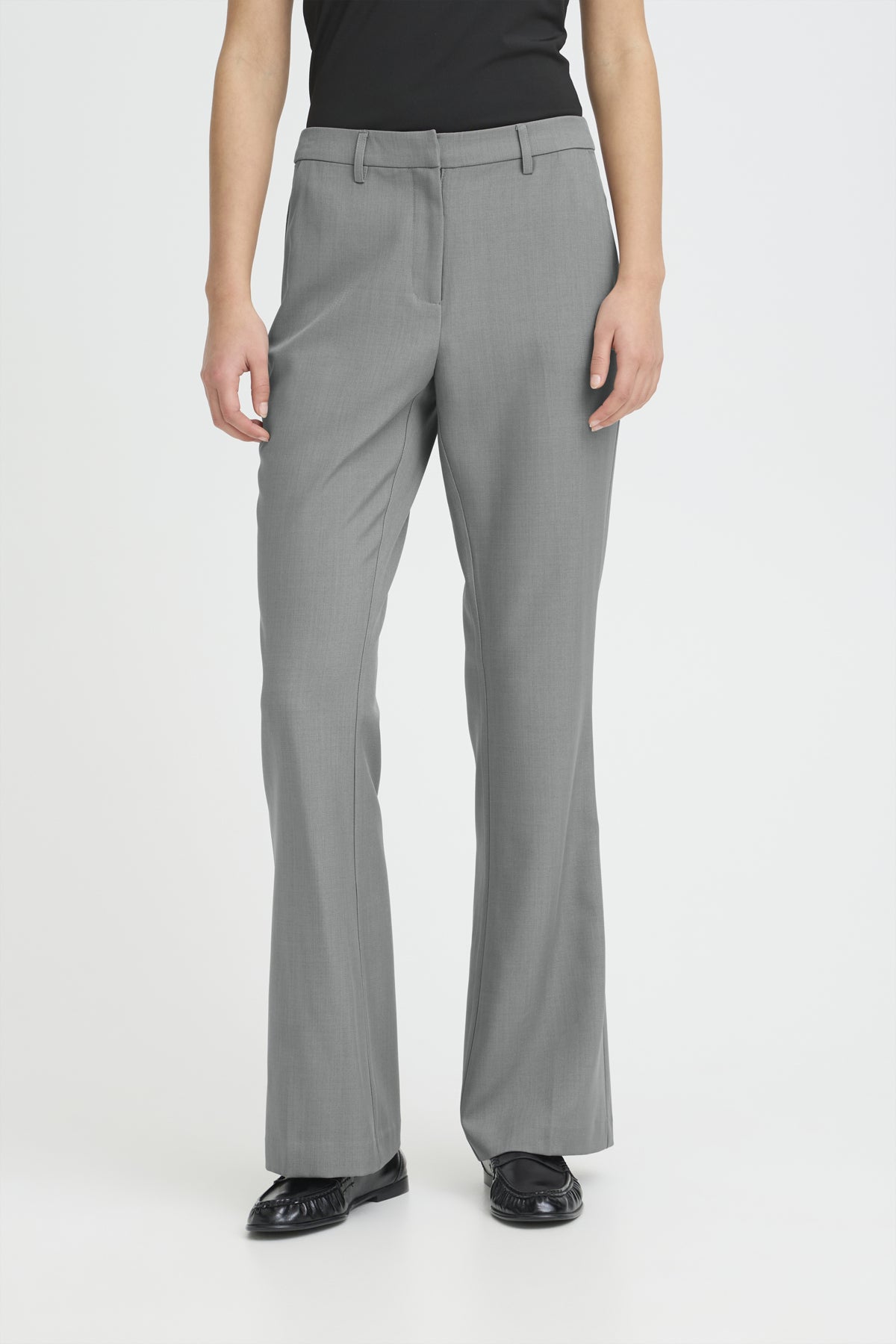 IHFAVA FLARED PA Grey melange - 200318 - 20125678