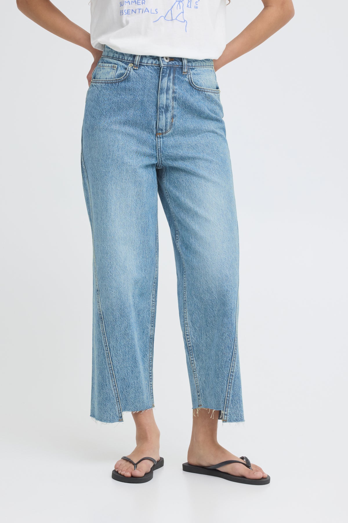 IHOBINNE PA DENIM LIGHT BLUE STONEWASHED - - 20125752