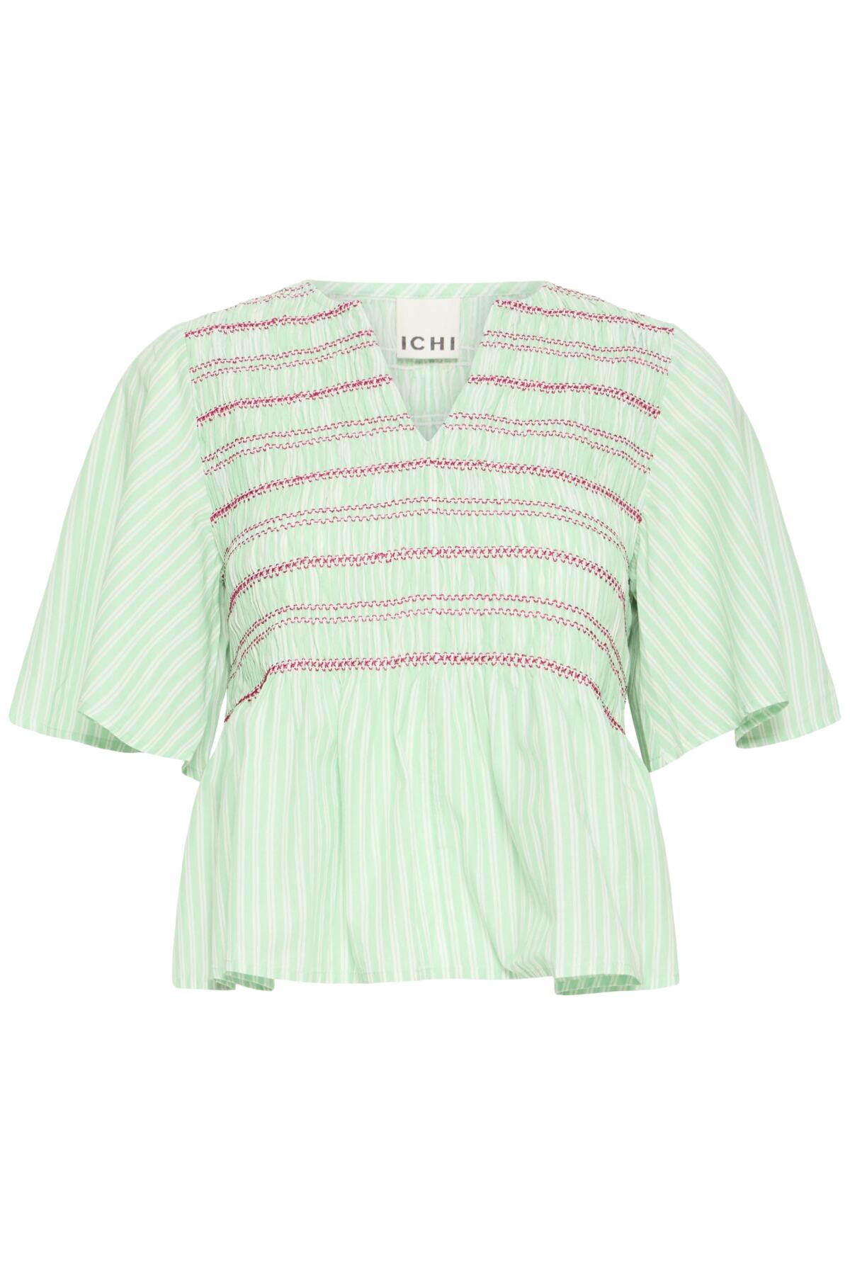IHLOCY SS GREEN / BIRCH STRIPE - 9000066 - 20125762