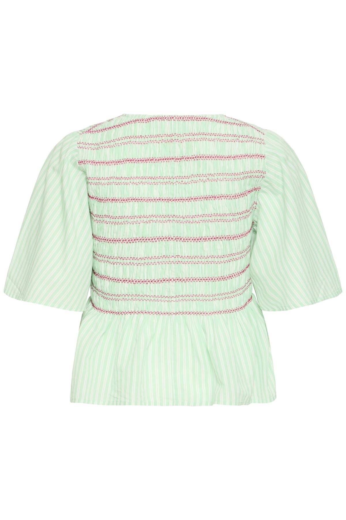 IHLOCY SS GREEN / BIRCH STRIPE - 9000066 - 20125762