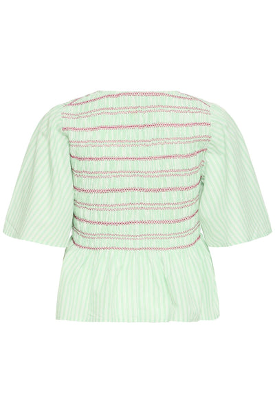 IHLOCY SS GREEN / BIRCH STRIPE - 9000066 - 20125762 Thumbnail