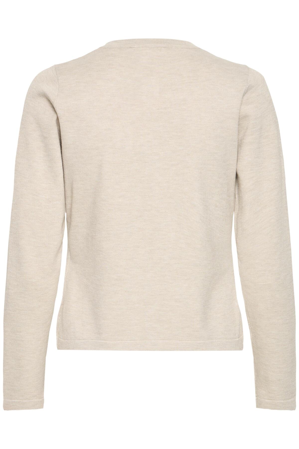 IHLULS O-NECK CA Oatmeal Melange - 1304011 - 20125808